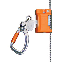 Automatic Pass-Through Cable Sleeve with Integral Swivel & Carabiner SEP560 | Caster Town