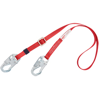 PRO™ Adjustable Web-Positioning Lanyard, 1 Legs, 6', CSA Class B, Polyester SES244 | Caster Town