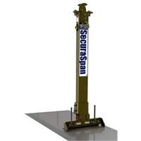 SecuraSpan™ Rebar/Shear Stud HLL Stanchion with Base SES850 | Caster Town