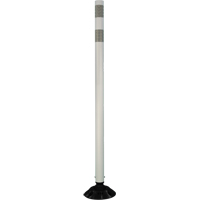 Impact Resistant Delineator, 36" H, White SFJ593 | Caster Town