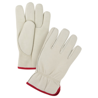 Premium Driver's Gloves, Small, Grain Cowhide Palm SFV191 | Caster Town