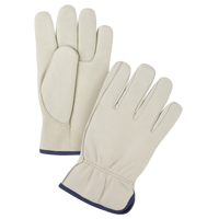 Premium Driver's Gloves, X-Large, Grain Cowhide Palm SFV194 | Caster Town