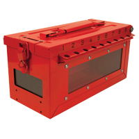 Small Group Lock Box, Red SGC388 | Caster Town
