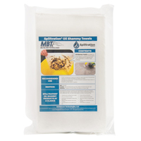 Spilltration™ Oil Shammy Towels, Oil Only, 16" x 16", 47 gal. Absorbancy SGC504 | Caster Town