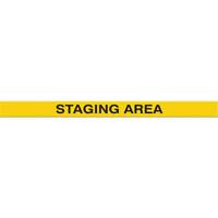 Tough-Mark™ Heavy-Duty Floor Marking, Rectangle, 48" L x 2" W, Yellow, Polyethylene SGJ219 | Caster Town
