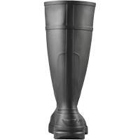 Slip Resistant Boots, Rubber, Steel Toe, Size 9 SGR829 | Caster Town