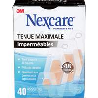 Nexcare™ Max-Hold Waterproof Bandages, Assorted, Plastic, Sterile SGS314 | Caster Town