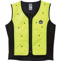 Chill-Its<sup>®</sup> 6685 Dry Cooling Vest, 4X-Large, High Visibility Lime-Yellow SGS356 | Caster Town