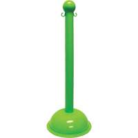 Heavy-Duty Stanchion, 40" High, Green SGT163 | Caster Town