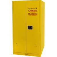 Flammable Storage Cabinet, 60 gal., 2 Door, 34" W x 65" H x 34" D SGU467 | Caster Town