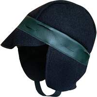 Safety Helmet Winter Liner, Sheep Lining, One Size, Navy Blue SGV311 | Caster Town