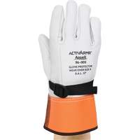 ActivArmr<sup>®</sup> 96-003 High Voltage Leather Protector Gloves, Size 8, 12" L SGW093 | Caster Town