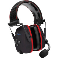 Wireless Hearing Protector Earmuffs with Bluetooth<sup>®</sup> Audio, Headband Style, 25 dB SGW722 | Caster Town
