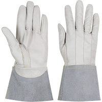 Ranpro<sup>®</sup> FR White Stags TIG Gloves, Full Grain Calfskin, Size Small SGX713 | Caster Town