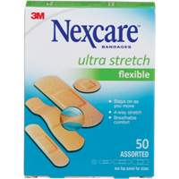 Nexcare™ Ultra Stretch Bandages, Assorted, Plastic, Non-Sterile SGZ356 | Caster Town