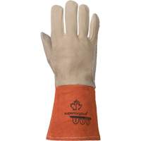 TIG Welding Gloves, Grain Deerskin, Size Medium SHA795 | Caster Town