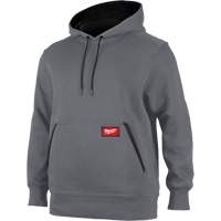 Midweight Pullover Hoodie, Men's, Small, Grey SHA962 | Caster Town