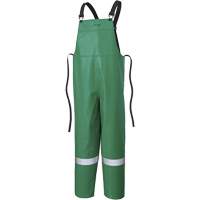 CA-43<sup>®</sup> FR Chemical- & Acid-Resistant Safety Bib Pants, Small, Green SHB227 | Caster Town
