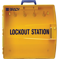 Ready Access Lockout Station, None Padlocks, 40 Padlock Capacity, Padlocks Not Included SHB869 | Caster Town