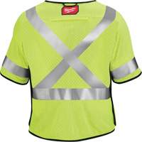 Breakaway Mesh Safety Vest, Black/High Visibility Lime-Yellow, Medium/Small, CSA Z96 Class 2 - Level FR SHC505 | Caster Town