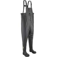 Chest Waders, 12, Steel Toe SHE698 | Caster Town