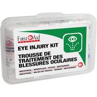 Eye Injury Kit, Plastic Box SHE882 | Caster Town