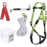 Contractor's Fall Protection Kit, Roofer's Kit SHE931 | Caster Town