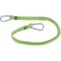 Slim Line Tool Tether Harness Lanyard, Fixed Length, Dual Carabiner SHE945 | Caster Town