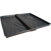 Double-Tray Ultra-Rack Containment Tray<sup>®</sup>, 48" L x 44" W x 2.8" H, 16 US gal. Spill Capacity SHF501 | Caster Town