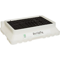 P2 Ultra-Spill Tray<sup>®</sup>, 17" L x 12" W x 4" H, 1.8 US gal. Spill Capacity SHF643 | Caster Town