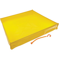 Flexible Ultra-Utility Tray<sup>®</sup>, 30" L x 30" W x 4.8" H, 9.5 US gal. Spill Capacity SHF659 | Caster Town