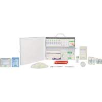 First Aid Kit, CSA Type 2 Low-Risk Environment, Large (51-100 Workers), Metal Box SHG377 | Caster Town