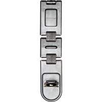 Double-Hinged Security Hasp, Silver SHG530 | Caster Town