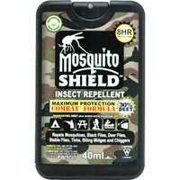 Insectifuge de format poche Mosquito Shield<sup>MC</sup>, DEET à 30 %, Vaporisateur, 40 ml SHG635 | Caster Town