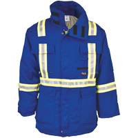 Westex<sup>®</sup> DH Antistatic Flame Resistant Insulated Parka, Small, Royal Blue SHG758 | Caster Town