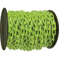 Heavy-Duty Plastic Safety Chain, Green SHH036 | Caster Town