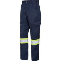 Cargo Work Pants, Poly-Cotton, 30, Navy Blue SHH756 | Caster Town