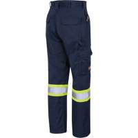 Pantalon cargo de travail, Poly-coton, 30, Bleu marine SHH756 | Caster Town