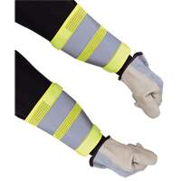 High-Visibility Yellow 8" Traffic Cuffs SHI038 | Caster Town