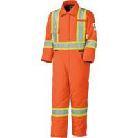 High Visibility FR Rated & Arc Rated Safety Coveralls, Size X-Small, Orange, 58 cal/cm² SHI240 | Caster Town