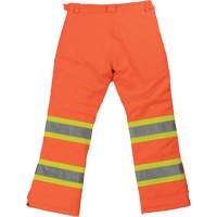 Pantalon de sécurité isolant et extensible pour femmes, Polyester, T-petit, Orange haute visibilité SHI911 | Caster Town