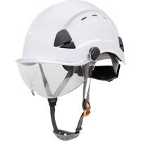 Fibre Metal Safety Helmet, Non-Vented, Ratchet, White SHJ271 | Caster Town