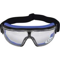 LPX™ IQuity Safety Goggles, Clear Tint, Anti-Fog/Anti-Scratch, Elastic Band SHJ675 | Caster Town
