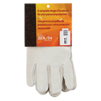 Winter-Lined Driver's Gloves, Medium, Grain Cowhide Palm, Fleece Inner Lining SM617R | Caster Town