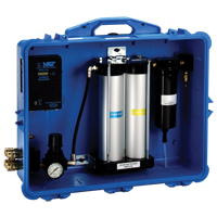 Portable Compressed Air Filter and Regulator Panels, 50 CFM Capacity SN050 | Caster Town