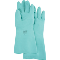 StanSolv<sup>®</sup> Z-Pattern Grip Gloves, Size Large/9, 13" L, Nitrile, 15-mil SN785 | Caster Town
