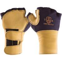 Premium Impact & Repetitive Strain Protective Left-Hand Glove, Size X-Large, Grain Leather Palm SR272 | Caster Town