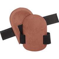 Molded Knee Pad, Hook and Loop Style, Rubber Caps, Rubber Pads TBN182 | Caster Town