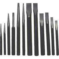 Jumbo Punch & Chisel Set, 12 Pieces TDW054 | Caster Town