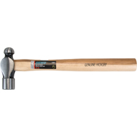Ball Pein Hammer, 24 oz. Head Weight, Plain Face, Wood Handle TJZ041 | Caster Town